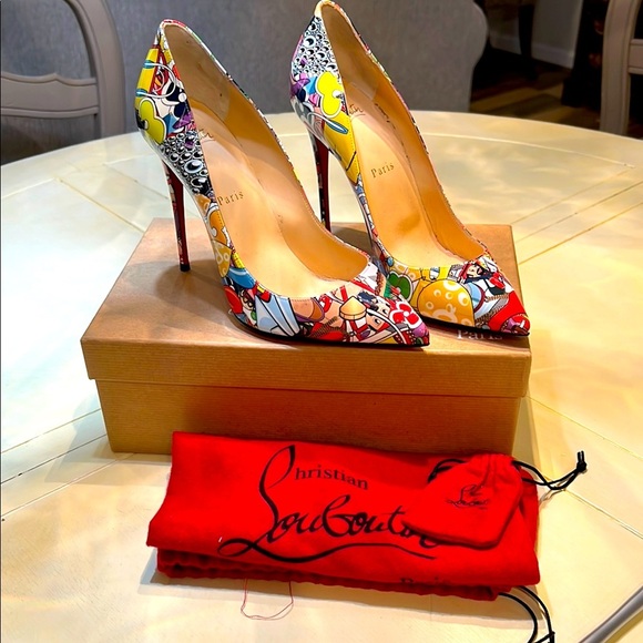 Christian Louboutin Limited Edition Stiltto 4 1/2 inch heels - Picture 1 of 9